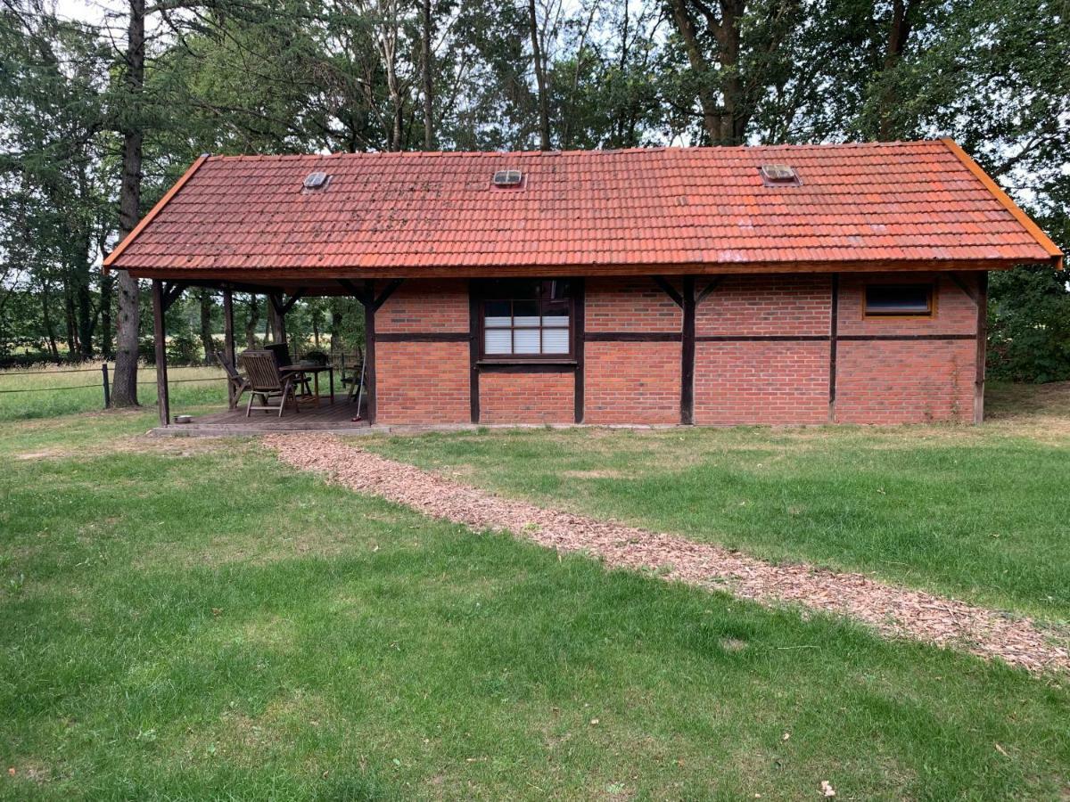 فيلا Uelsenفي Ferienhaus Am Waldchen المظهر الخارجي الصورة